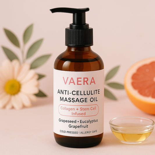 Glossay Anti-Cellulite Massage Oil: Smooth Skin, Firming, Hydrating, Natural Ingredients