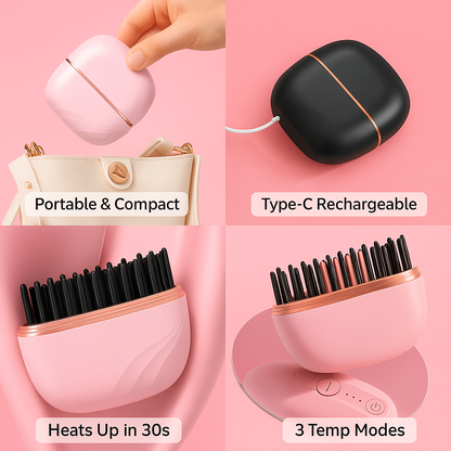 PursePerfect™ Portable Mini Straightener By Vaera