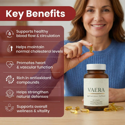 Vaera Aged Garlic Extract Softgels