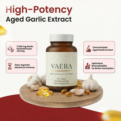 Vaera Aged Garlic Extract Softgels