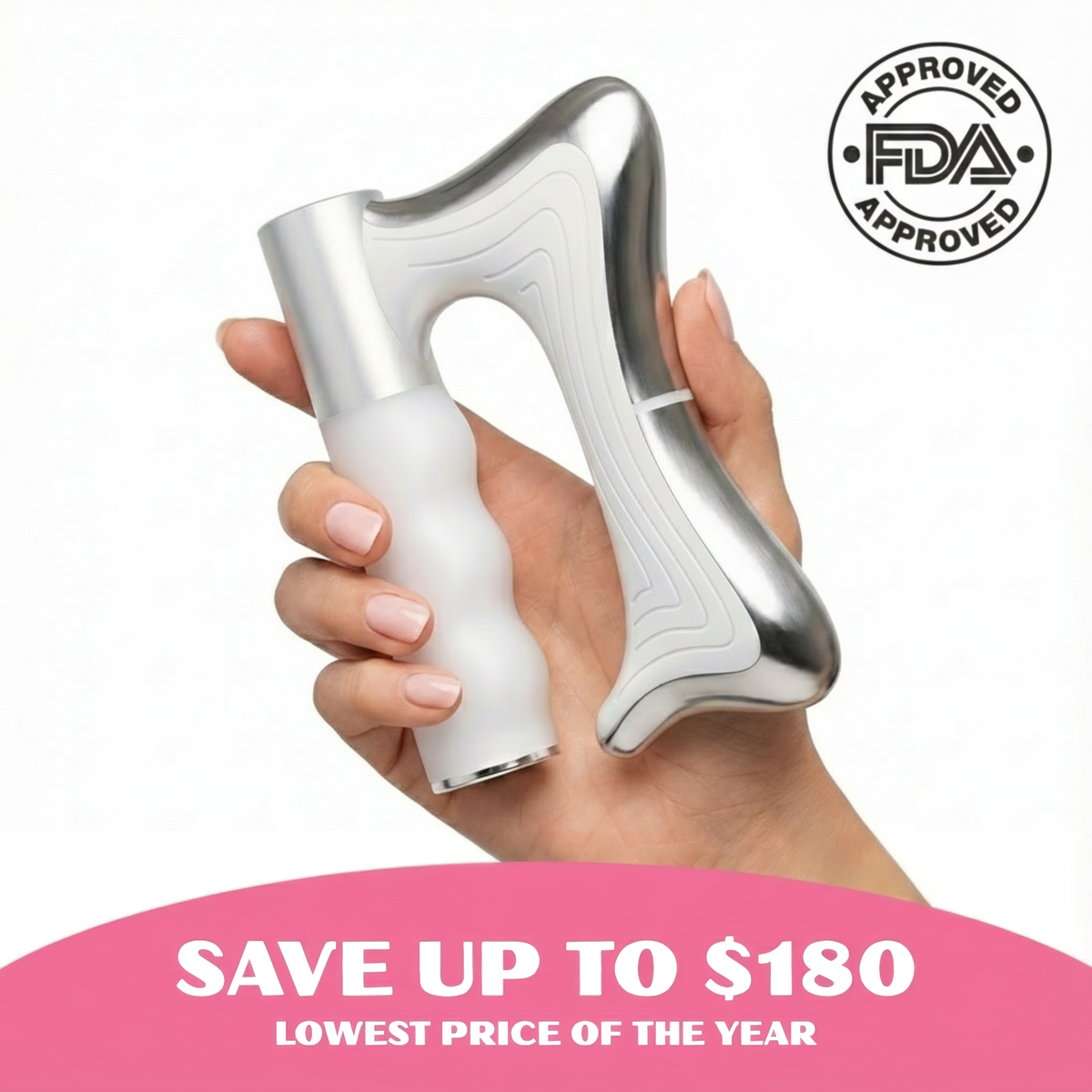 3-in-1 EMS Body Sculptor for Deep Muscle Relief, Lymph Drainage and Toning